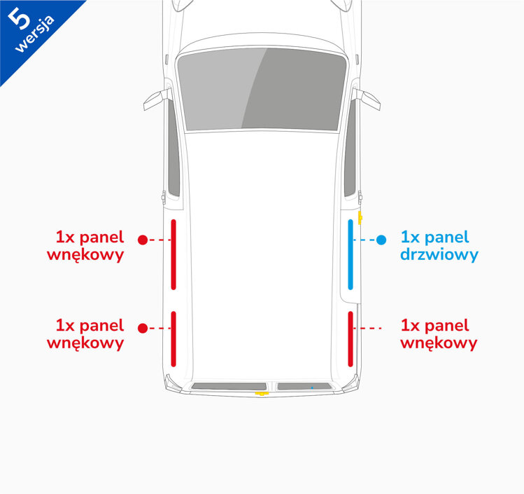 Van Lining Kit For Citroen Berlingo L1 - Version 5