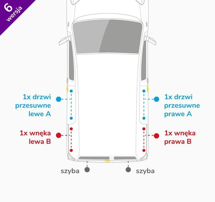 Van Lining Kit For Mercedes-Benz Citan Long - Version 6