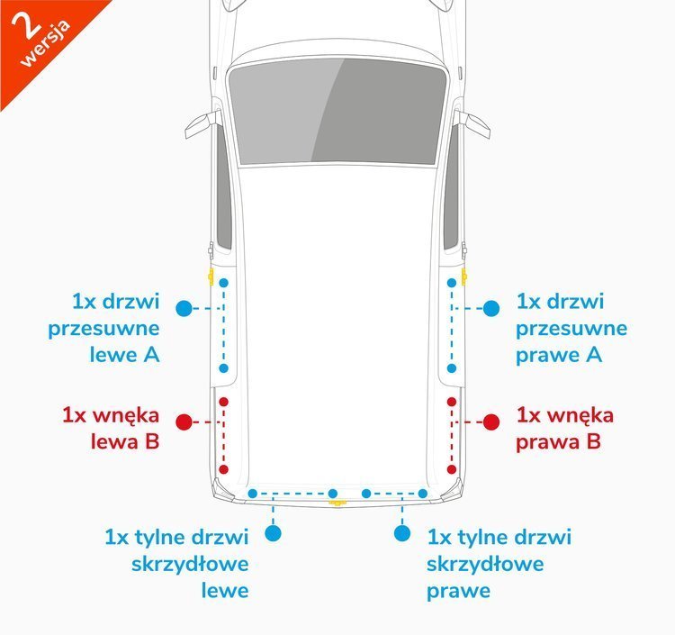 Van Lining Kit For Mercedes-Benz Citan - Version 2