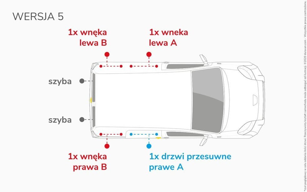 Van Lining Kit For Mercedes-Benz Citan - Version 5