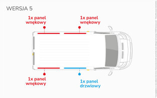 Van Lining Kit For Citroen Jumpy XL - Version 5