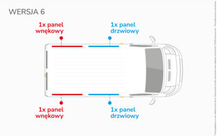 Van Lining Kit For Citroen Jumpy XS- Wersja 6 - Version 6