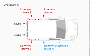 Van Lining Kit For Renault Kangoo Express Maxi - Version 5