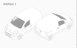 Zabudowa Dacia Dokker Van- Wersja 1