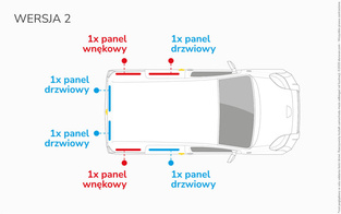 Van Lining Kit For Volkswagen Caddy Maxi - Version 2