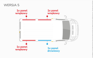 Van Lining Kit For Fiat Scudo L1 - Version 5