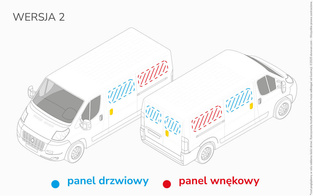Van Lining Kit For Ford Transit Custom L2 - Version 2