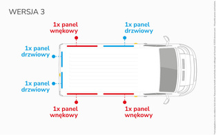 Van Lining Kit For Renault Trafic L2 - Version 3