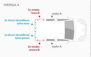 Van Lining Kit For Renault Kangoo Express Maxi - Version 4