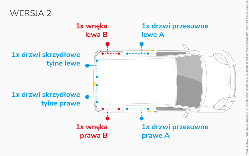 Van Lining Kit For Renault Kangoo Express - Version 2