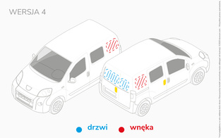 Van Lining Kit For Renault Kangoo Express Maxi - Version 4