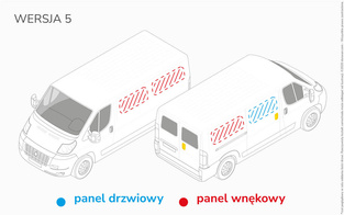 Laderaumverkleidung für Volkswagen Transporter L2 - Version 5