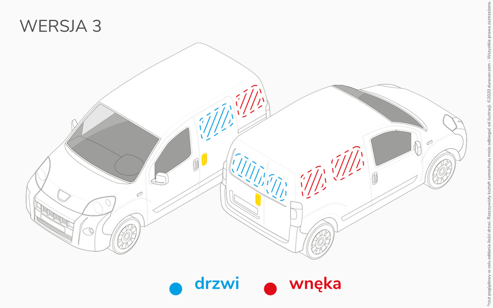 Zabudowa Renault Kangoo Express Maxi - Wersja 3