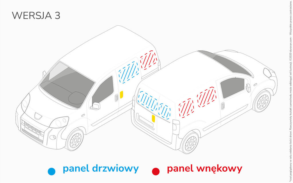 Van Lining Kit For Toyota Proace City L1 - Version 3