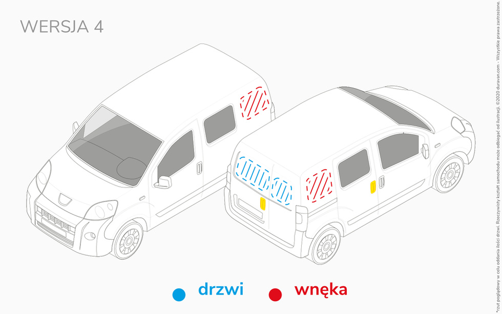 Van Lining Kit For Renault Kangoo Express - Version 4